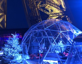 Le dôme de la terrasse d'hiver 2019